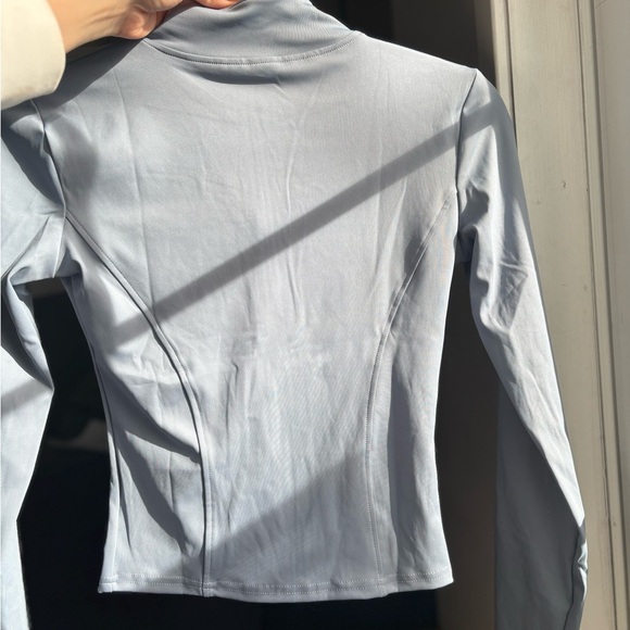 Women's Light Blue Jacket - Picture 8 of 8